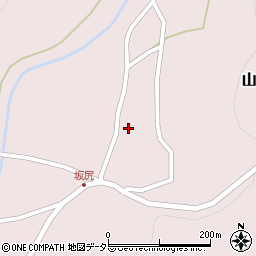 兵庫県丹波市山南町坂尻156周辺の地図
