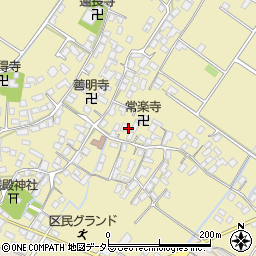 滋賀県野洲市比留田82-5周辺の地図