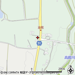 岡山県勝田郡奈義町柿223周辺の地図