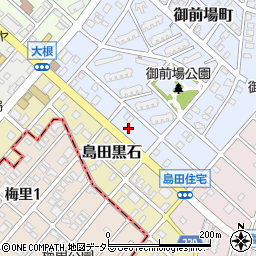 愛知県名古屋市天白区御前場町56周辺の地図