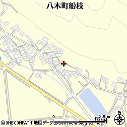 京都府南丹市八木町船枝妙見周辺の地図