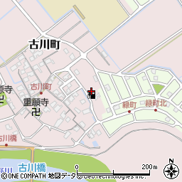 東燃料古川給油所周辺の地図