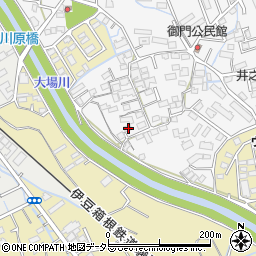 静岡県三島市谷田430-2周辺の地図