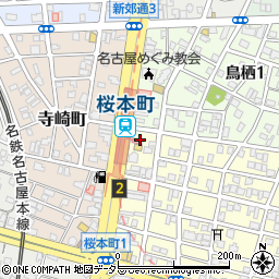ＷａｔｅｒＳｔｏｒｅ名古屋周辺の地図