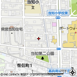 愛知県名古屋市港区当知3丁目2107周辺の地図