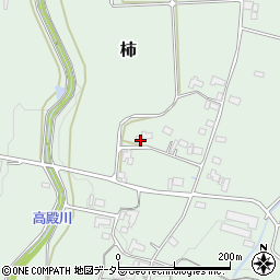 岡山県勝田郡奈義町柿811周辺の地図