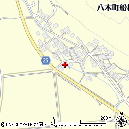 京都府南丹市八木町船枝平井周辺の地図