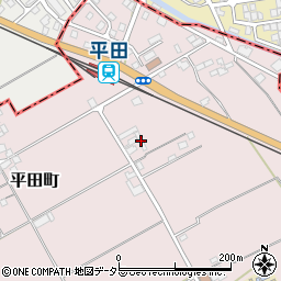 滋賀県東近江市平田町761周辺の地図