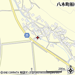 京都府南丹市八木町船枝（平井）周辺の地図