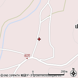 兵庫県丹波市山南町坂尻157周辺の地図