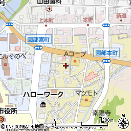 京都府南丹市園部町美園町（６号）周辺の地図