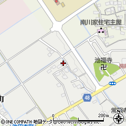 滋賀県近江八幡市池田本町715周辺の地図