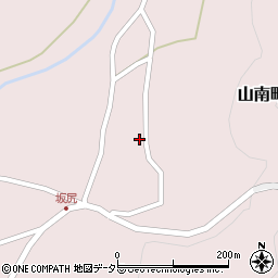 兵庫県丹波市山南町坂尻164周辺の地図