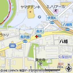 八幡(新道)周辺の地図