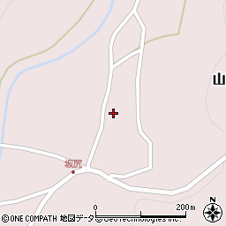 兵庫県丹波市山南町坂尻157周辺の地図