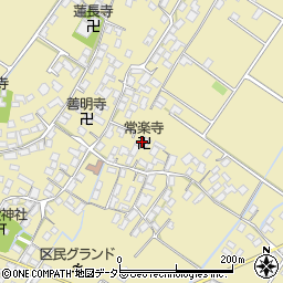 常楽寺周辺の地図