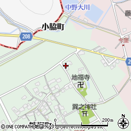 滋賀県東近江市糠塚町695周辺の地図
