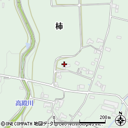 岡山県勝田郡奈義町柿810周辺の地図