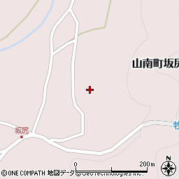 兵庫県丹波市山南町坂尻194-1周辺の地図