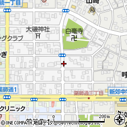 愛知県名古屋市南区岩戸町周辺の地図