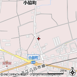 滋賀県東近江市小脇町1191-6周辺の地図