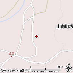 兵庫県丹波市山南町坂尻193周辺の地図