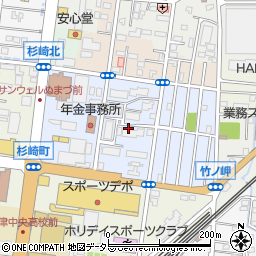 静岡県沼津市日の出町周辺の地図