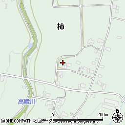 岡山県勝田郡奈義町柿811-3周辺の地図