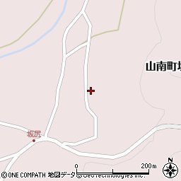 兵庫県丹波市山南町坂尻190周辺の地図
