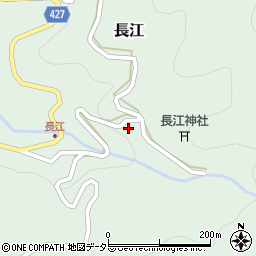 愛知県設楽町（北設楽郡）長江（本江）周辺の地図