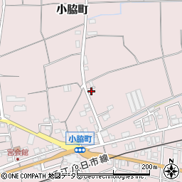 滋賀県東近江市小脇町1191周辺の地図