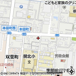 静岡県沼津市本田町5-30周辺の地図