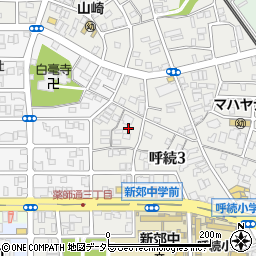 愛知県名古屋市南区呼続3丁目18周辺の地図