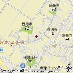 滋賀県野洲市比留田894-1周辺の地図