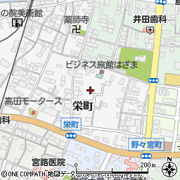 栄町会館周辺の地図