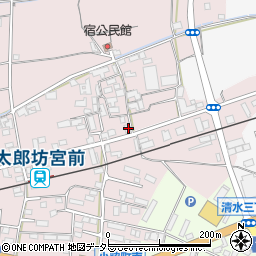 滋賀県東近江市小脇町542周辺の地図