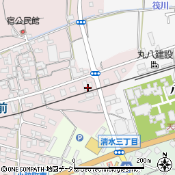 滋賀県東近江市小脇町424周辺の地図
