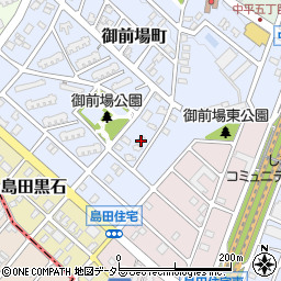 愛知県名古屋市天白区御前場町95周辺の地図