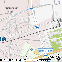 滋賀県東近江市小脇町425周辺の地図