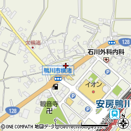 亀屋本店　鴨川店周辺の地図