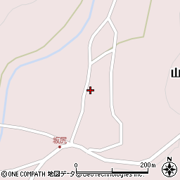 兵庫県丹波市山南町坂尻149周辺の地図
