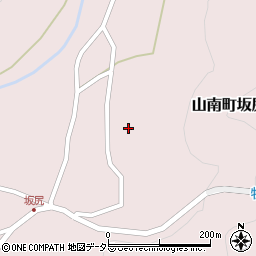 兵庫県丹波市山南町坂尻192周辺の地図