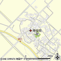 滋賀県東近江市鯰江町1300周辺の地図