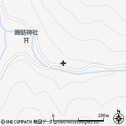 静岡県浜松市天竜区佐久間町相月515周辺の地図