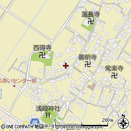 滋賀県野洲市比留田895-1周辺の地図