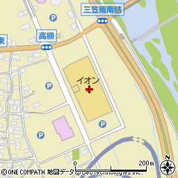 百五銀行イオン大安店 ＡＴＭ周辺の地図