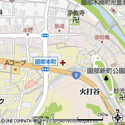 京都府南丹市園部町美園町７号周辺の地図