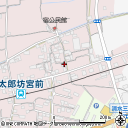 滋賀県東近江市小脇町541周辺の地図