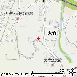 静岡県田方郡函南町大竹68周辺の地図