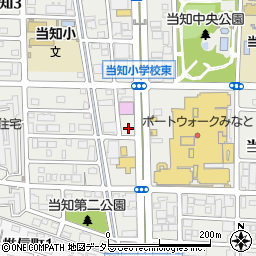 愛知県名古屋市港区当知3丁目1205周辺の地図